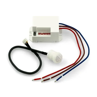 Produktbild von S4 Mini Bewegungsmelder mit Dämmerungsschalter 180 Grad ST24