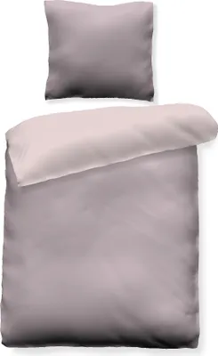 Produktbild von Jilda-Tex Wendebettwäsche 100% Baumwolle (Rosa) 200 x 200 cm