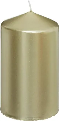 Obrázek produktu pro Válcová svíčka, lesklá, 12 cm