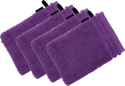 Produktbild von 4er Pack Waschhandschuh Calypso feeling von der Marke Vossen 22 x 16 cm