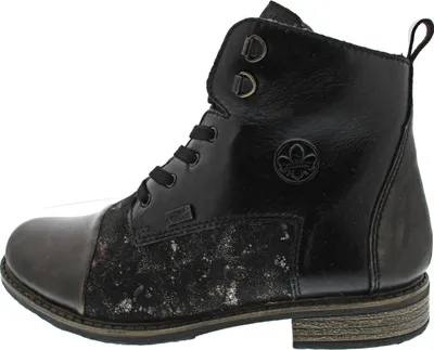 Produktbild von Rieker Schnürstiefel Schwarz in Gr. 36