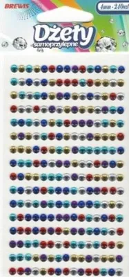 Image de Couleur autocollante 8mm 88pcs
