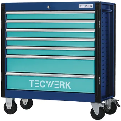 Zdjęcie produktu dla Wózek narzędziowy PLUS XL 2.0 W960xD465xH1020mm 500 kg 7 szuflad Blacha stalowa