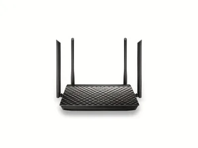Obrázok produktu pre ASUS RT-AC1200G+, Wi-Fi 5 (802.11ac), Dvojpásmový (2,4 ghz/5 ghz), Ethernet / LAN pripojenie, Čierna