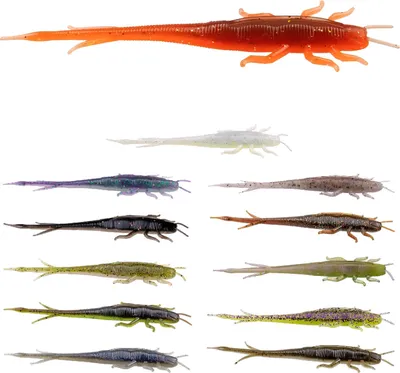 Produktbild von Zeck Fishing BA Shaky Sneaker 8 cm Blue Flake Cookie 9 Stück