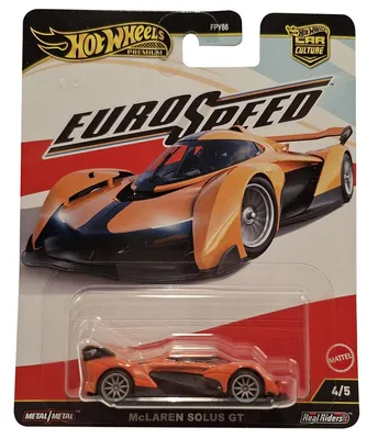 Produktbild von Hot Wheels JBK78, Rennauto, 3 Jahr(e), Metall, Schwarz, Orange