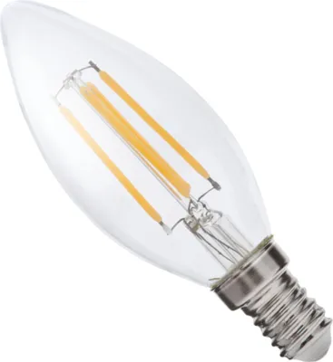 Obrázok produktu pre LED žiarovka Kobi E14 s vláknovou žiarovkou, 4 W, 470 lm, 3000 K, 230 V
