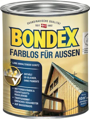 Produktbild von Bondex Farblos für Außen 750 ml farblos