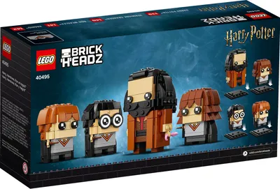 Image de LEGO® BrickHeadz 40495 Harry, Hermine, Ron et Hagrid™