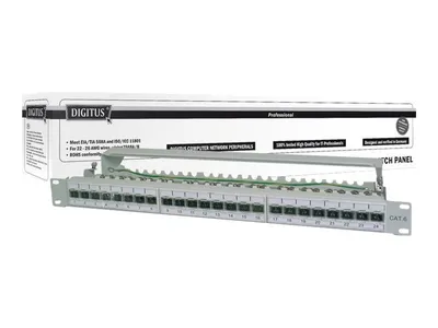 Obrázek produktu pro Patch panel DIGITUS CAT 6A, třída EA, stíněný