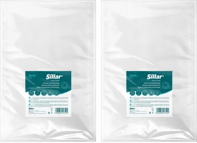 Produktbild von Sillar vakuumbeutel lebensmittel Vakuumierbeutel 100 Beutel 20x30cm für zur Mehrheit Vakuumierer & Lebensmittel Vakuumiergerät, Kochfest und Sous Vide Gefrierbeutel, -20-100℃, BPA-frei
