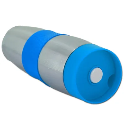 Produktbild von Cenocco CC-6000: Edelstahl-Vakuumreisebecher Blau
