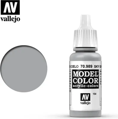 Obrázok produktu pre Vallejo 70.989, 17 ml, Šedá, Matte, Fľaša