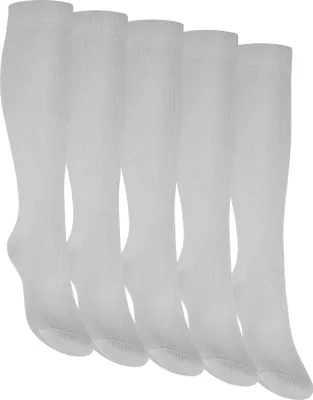 Produktbild von 5 Paar für Damen & Herren (uni) in verschiedenen Farben Weiß 39/42