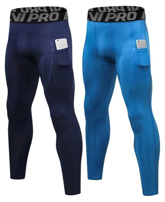 Productafbeelding van Set van 2 Heren Compressie Leggings voor Sport