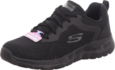 Produktbild von Skechers Damen-Sneaker-Schnürhalbschuh BOUNTIFUL - QUICK PATH Schwarz, Farbe:schwarz, EU Größe:36