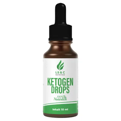 Produktbild von Ketogen Drops | mit Omega 3, Omega 6 | Pflanzensamenöl | für Ihr Wohlbefinden