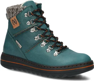 Produktbild von NAGABA Winter Lederschuhe Damen Winterschuhe Wanderschuhe Grün, 38