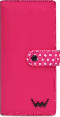 Obrázok produktu pre Vuch Dámska peňaženka Hermione Dot Dark Pink tmavo ružová Universal