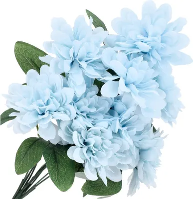 Produktbild von Dekolo Künstliche Blumen Deko Blumensträuße Dahlien Pflanzen
