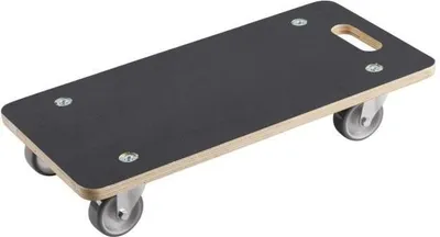 Image de Chariot de Manutention MEISTER, 590 x 290 mm, Capacité 200 kg, À Roulettes