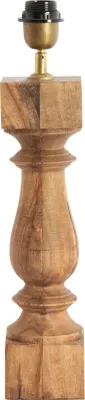 Produktbild von Light & Living - Lampensockel CUMANI - Ø10x47cm - Braun