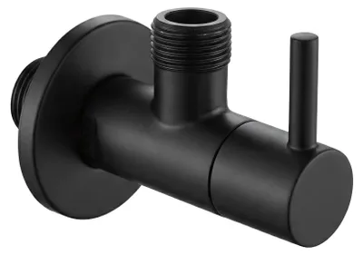 Immagine prodotto di Valvola Ad Angolo Rea 1/2" X 3/8" Nero