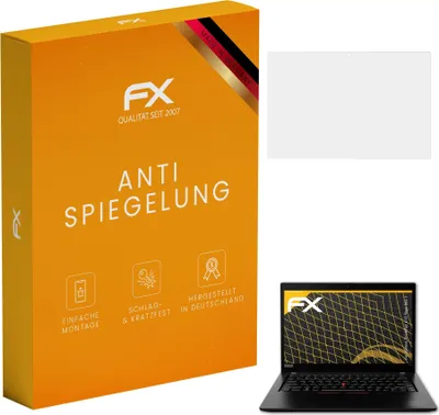 Produktbild von atFoliX 4061186251651, Laptop Bildschirmschutz, Transparent, Lenovo, ThinkPad X13 Yoga, Anti-Glare Bildschirmschutz, Kratzresistent