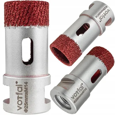 Produktbild von Vorfal Diamantbohrkrone 25 mm Keramik Feinsteinzeug M14
