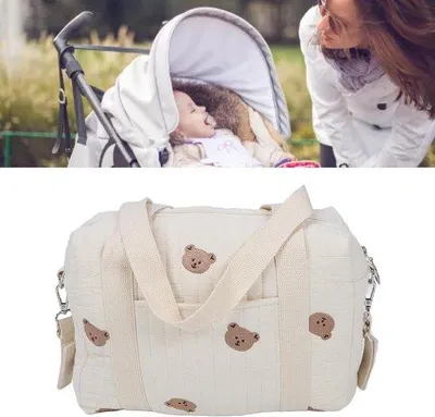 Productafbeelding van Multifunctionele Organizer voor Kinderwagens, Herbruikbare Luiertas en Opbergzak voor Babyspullen