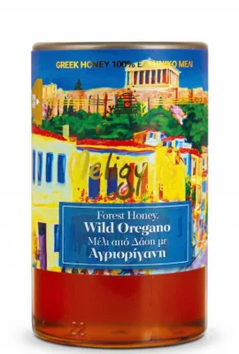 Produktbild von Meligyris Waldhonig mit wildem Oregano Griechischer Honig 270 g