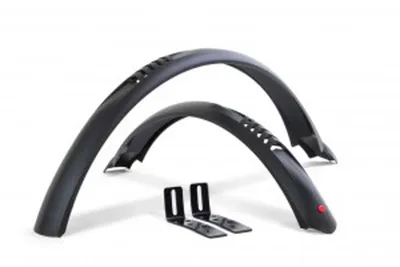 Produktbild von Hebie 0758 E Taipan Steckbleche Taipan 24, mit Spritzschutz, schwarz (1 Paar)