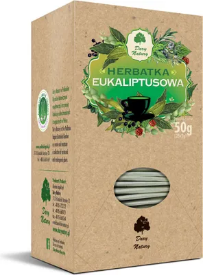 Produktbild von Eukalyptustee fix 25*2g DARY NATURY