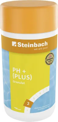 Produktbild von Steinbach Poolpflege pH-Plus Granulat 1 kg, pH-Regulierung
