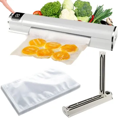 Image de Machine à souder sous vide pour films alimentaires, modèle 27529, + 10 sacs