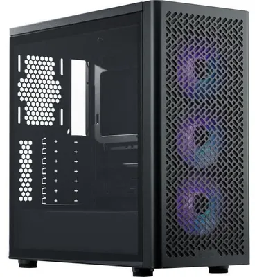 Produktbild von PC Gaming Gehäuse Cooler Master Elite 502, Midi-Tower, ATX, Micro-ATX, Mini-ITX, USB-C, Glasfenster