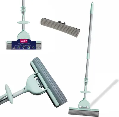 Obrázok produktu pre Hubicový mop s teleskopickou násadou na čistenie podlahy MOP SATURN - YORK - CLEAN HOUSE