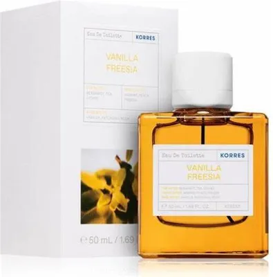 Obrázok produktu pre KORRES VANILLA FREESIA toaletná voda pre ženy kvetinová a elegantná dámska vôňa