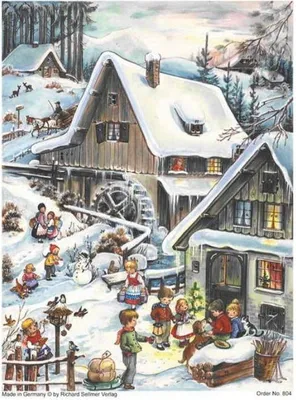 Produktbild von Adventskalender "Mühle"
