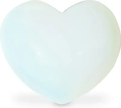 Immagine prodotto di Pietre Preoccupanti Cuore Opalite --confezione Da 5 Pz - 2,5x2,5 Cm