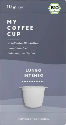 Produktbild von My Coffee Cup - Lungo Intenso – 10 Kapseln