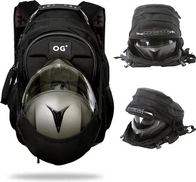 Produktbild von Wasserdichte Motorrad-Tasche 30-35L, Reflektierend, USB, Laptop