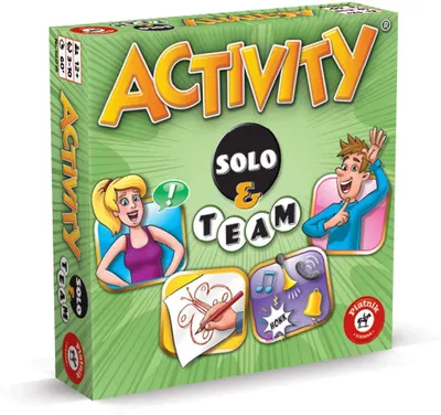 Produktbild von Piatnik 6617 - Activity Solo & Team Gesellschaftsspiel Spiel Brettspiel