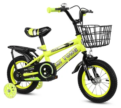 Obrázek produktu pro 12/14/16 Palcový dětský bicykl Chlapci Dívky Batole Kolo s nastavitelnou výškou Dětské kolo s odnímatelným košíkem pro 2-7 let Starý
