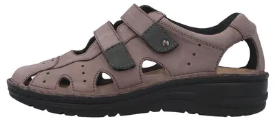 Produktbild von Berkemann Larena Sandalen Leichter Einstieg dank praktischer Klettverschlüsse, Ideal für orthopädische Einlagen geeignet, Atmungsaktives offenes Design für hohen Komfort