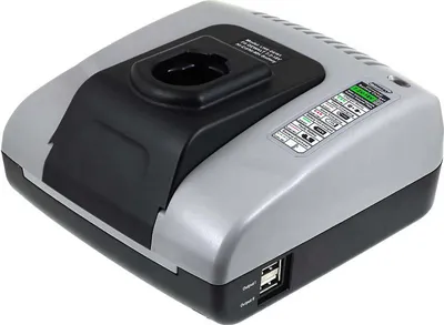 Produktbild von Powery Akku-Ladegerät mit USB für BLACK & DECKER PS12VK