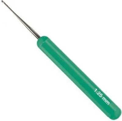 Produktbild von Comair Strähnennadel m. Halter 1,25mm grün Highlighter needle 1,25mm