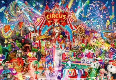 Produktbild von Bluebird Puzzle Puzzle A Night at the Circus - 1000 Teile
