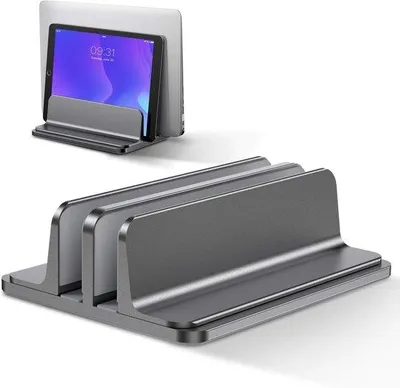 Immagine prodotto di Supporto pieghevole per laptop con design antiscivolo - Bianco