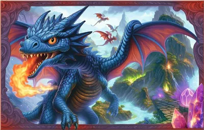Obrázek produktu pro HERMA 20144 Podložka na psaní HERMA „Dragon“, (Š) 550 x (V) 350 mm